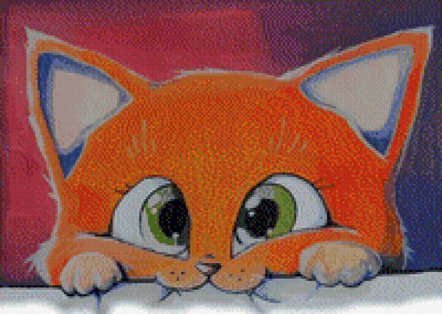 Котенок - детям, мультяшки, котенок, кот - предпросмотр