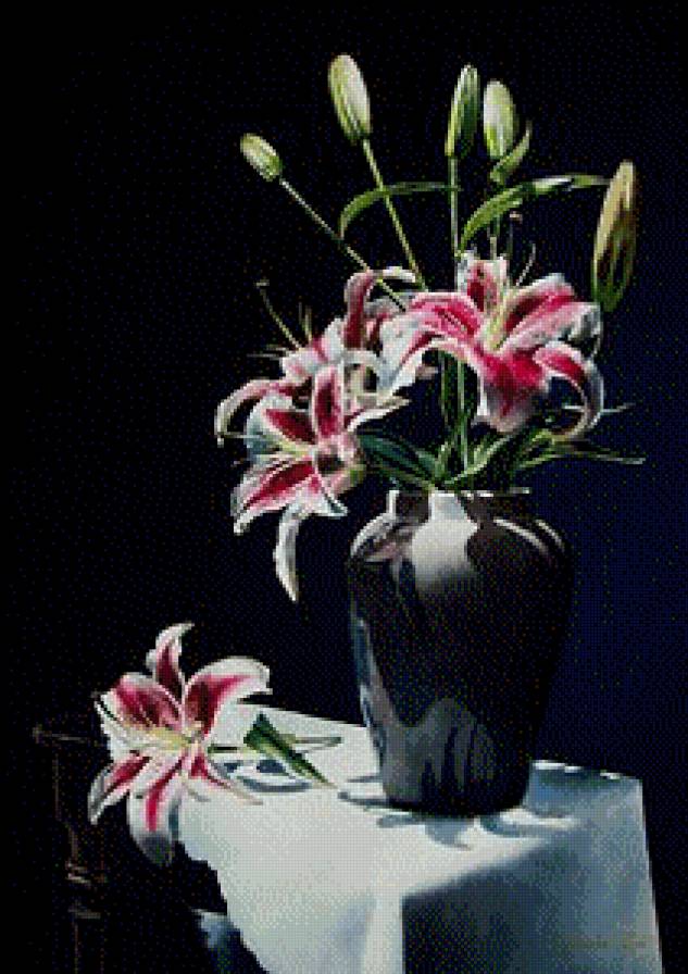 Букет лилий - предпросмотр