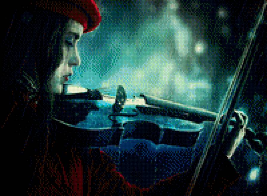 Девушка со скрипкой - скрипка, девушка, дождь, девочка - предпросмотр