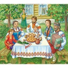 Схема вышивки «Сад»