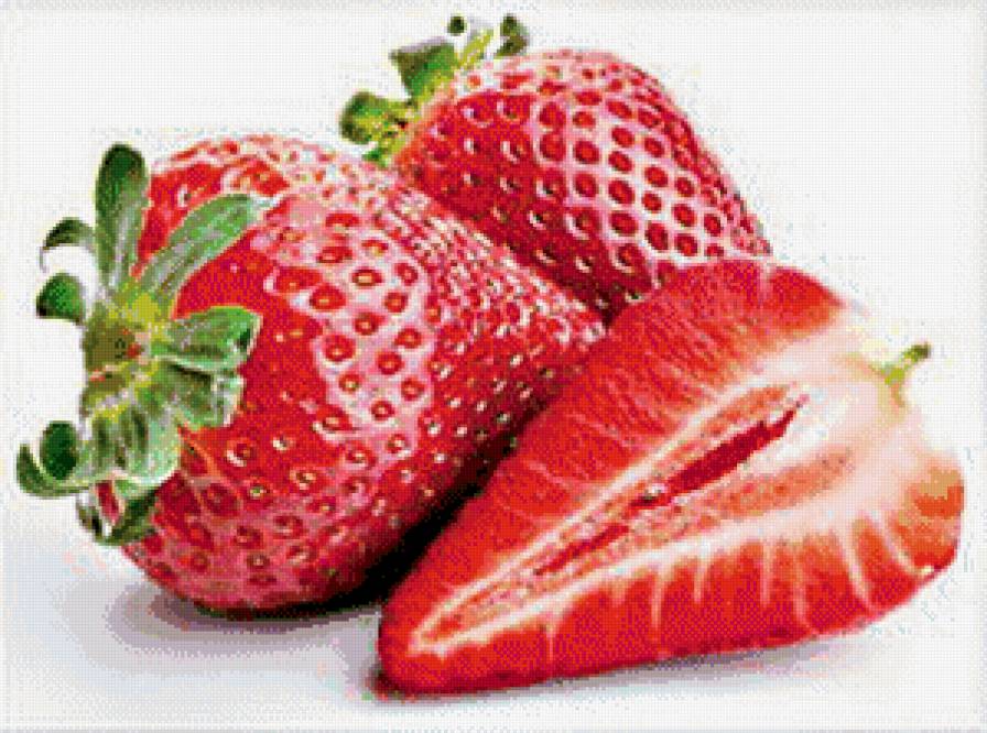 Клубника Триптих 1 - триптих, кухня, фрукты, ягоды - предпросмотр