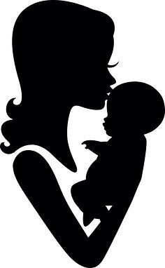 №725380 - малыш, поцелуй, ребенок, монохром, мама - оригинал