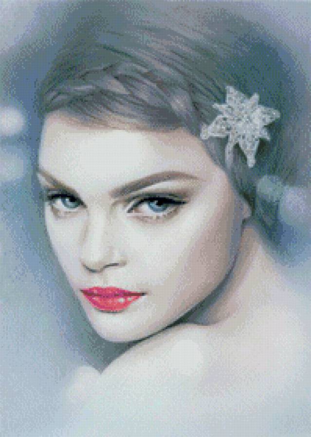 портрет - девушка - предпросмотр