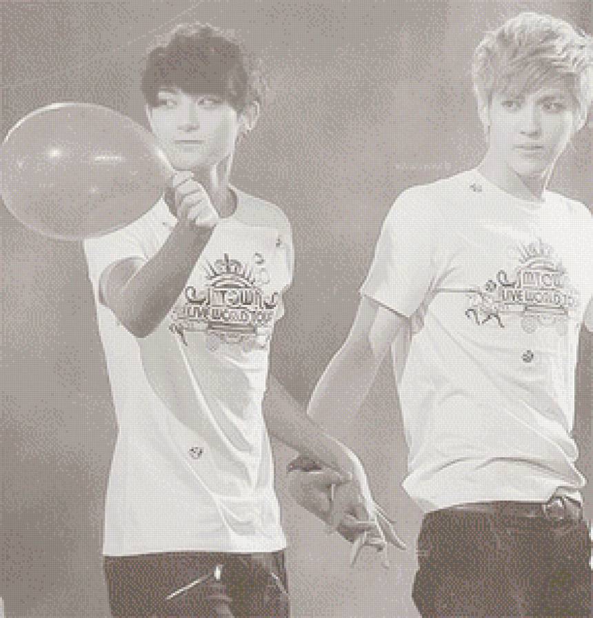 Крис и Тао - exo, корея, k-pop - предпросмотр