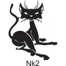 Схема вышивки «Моннохром. Забавные котята 9»