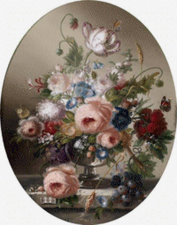 натюрморт - цветы, роза, натюрморт - предпросмотр