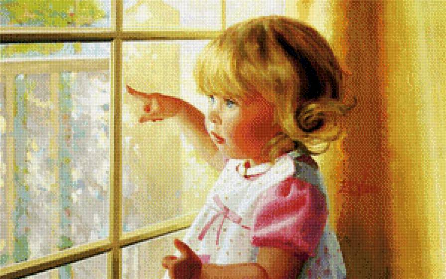 картины Дональда Золана - дети - предпросмотр