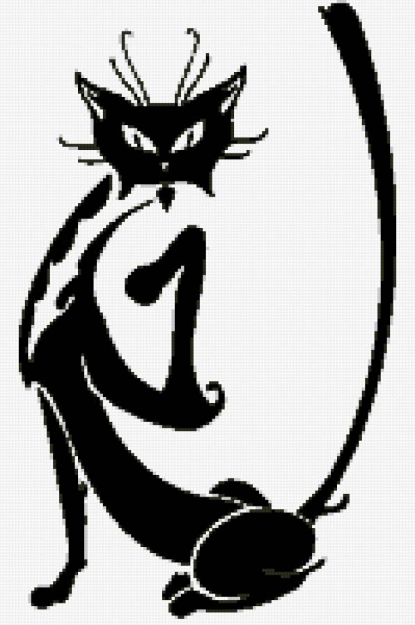 Монохром .Забавные котята 13 - предпросмотр