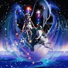 Схема вышивки «близнецы»