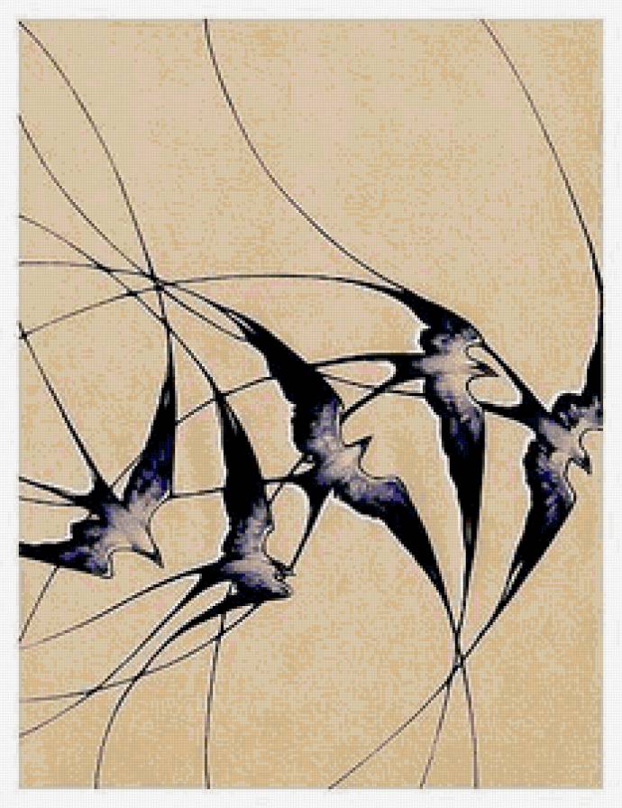 Стрижи - тату, птички, стрижи - предпросмотр