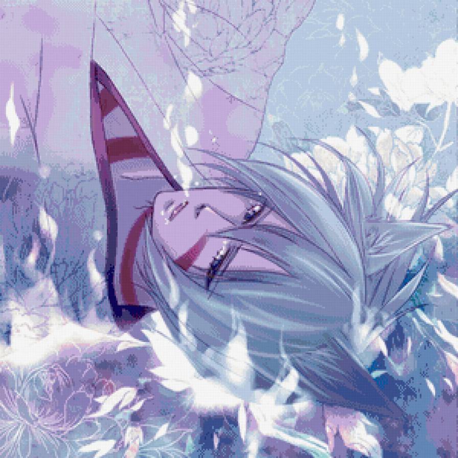 Tomoe - лис, парень, аниме - предпросмотр