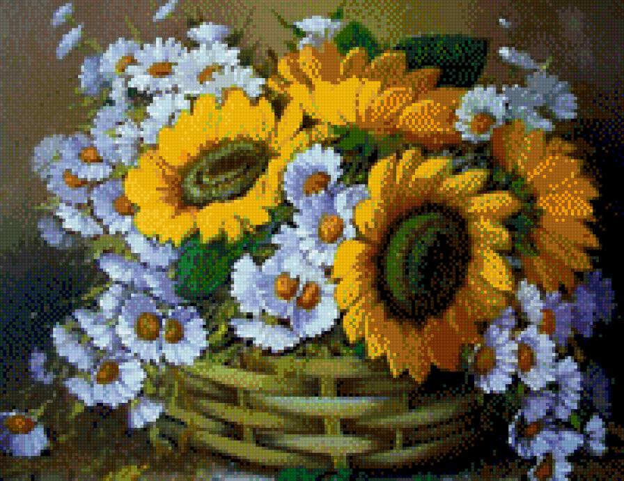 ромашки і соняшники - предпросмотр