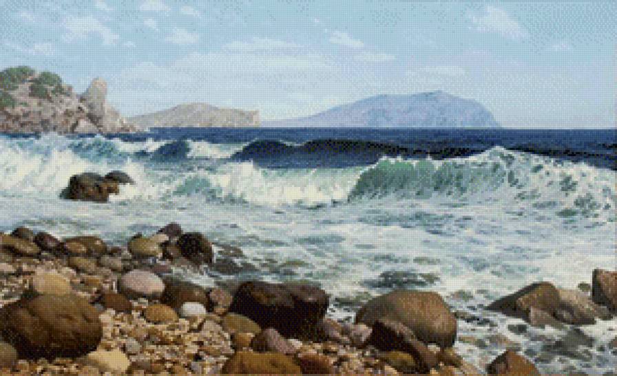 Волна - волна, пейзаж, природа, море - предпросмотр