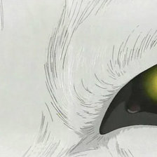 Схема вышивки «волк»