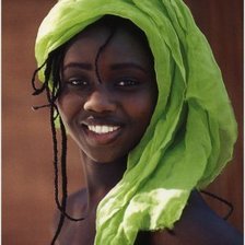 Схема вышивки «африканка»