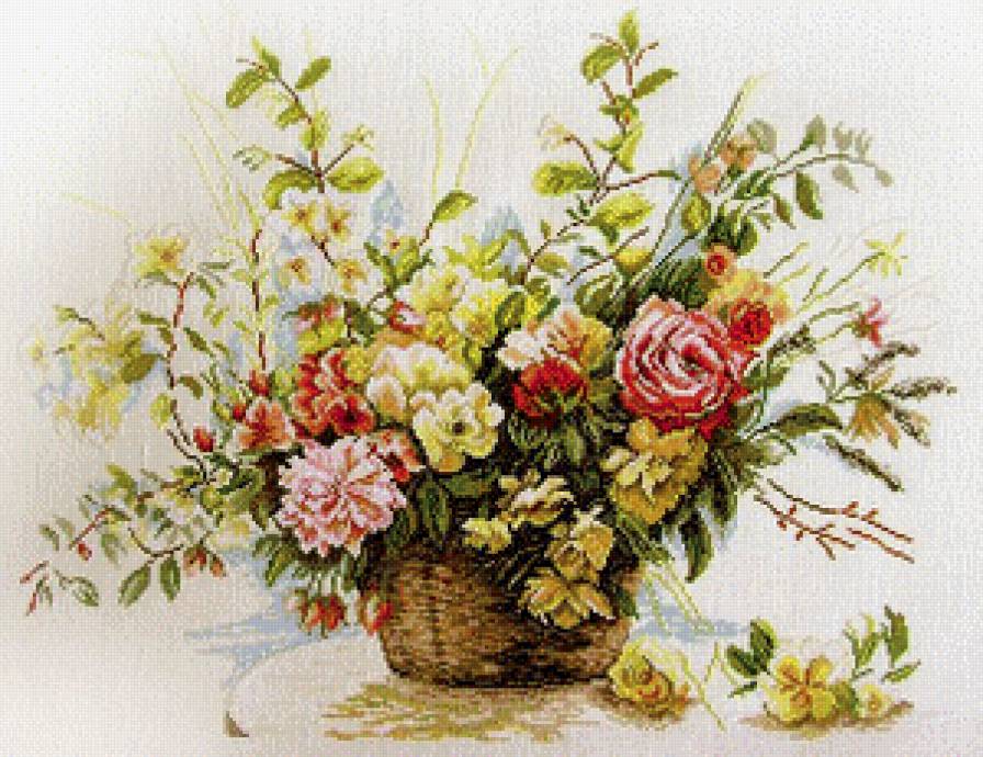 розы и жасмин - предпросмотр