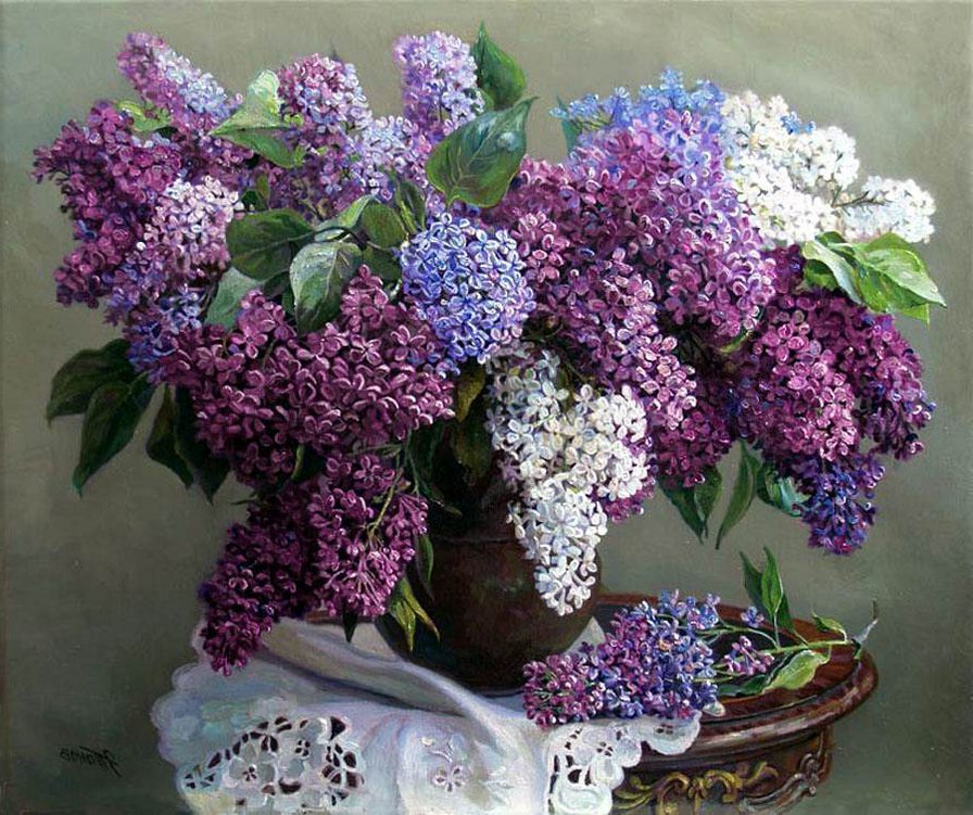 букет сирени - оригинал