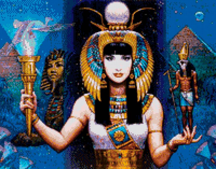 изида - египетские боги - предпросмотр