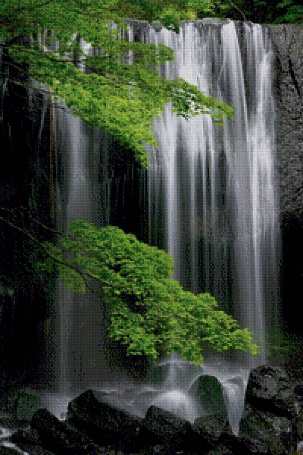 №727909 - водопад, природа - предпросмотр