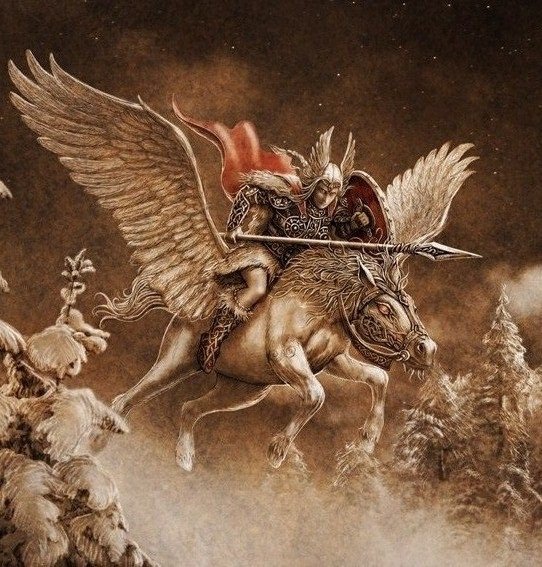 валькирия - славянские боги и обереги - оригинал