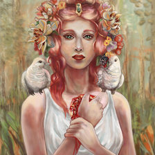 Схема вышивки «не знаю кто»