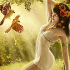 Схема вышивки «пробуждение»