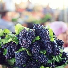 Схема вышивки «ежевика»