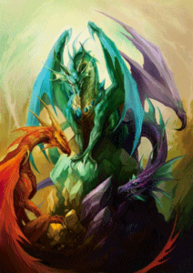 драконы - дракон, фантастика, фентэзи - предпросмотр