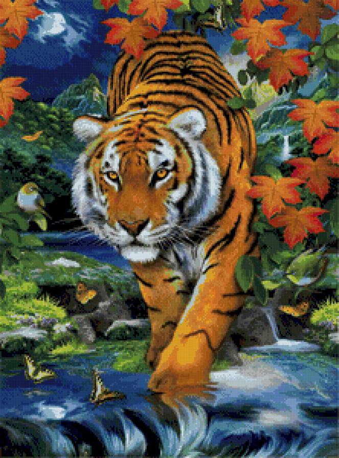 Тигр - предпросмотр