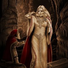 Схема вышивки «ожерелье бриссингов»