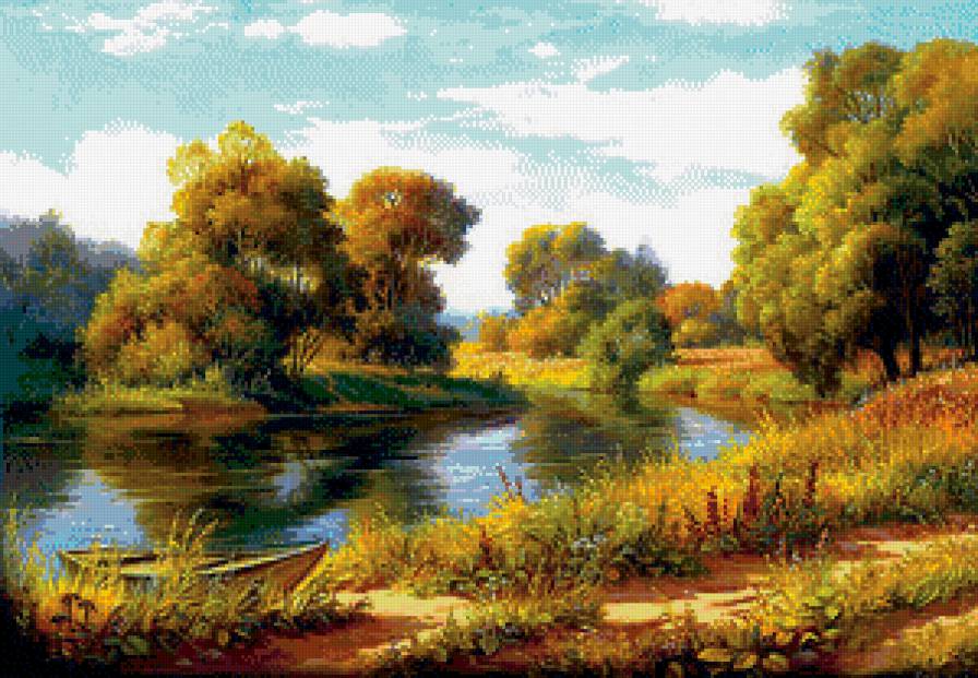 осенний пейзаж - природа, пейзаж - предпросмотр