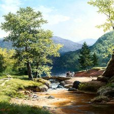 Схема вышивки «картина сатарова»