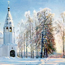 Схема вышивки «Дорога к храму 13»