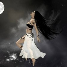 Схема вышивки «нощен ангел»