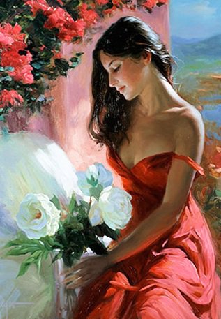 Девушка - красота, девушка, красавица - оригинал