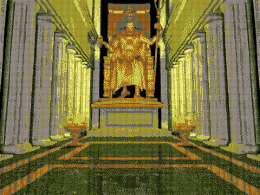 Статуя Зевса в Олимпии - предпросмотр