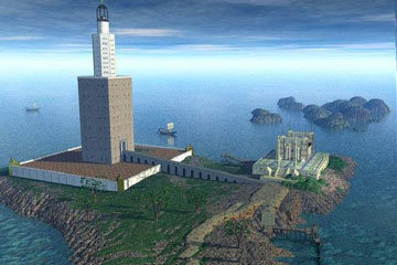 Александрийский маяк - оригинал