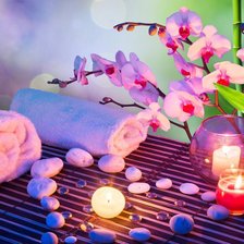 Схема вышивки «орхидеи»