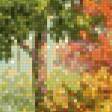 Предпросмотр схемы вышивки «осень в парке» (№729509)