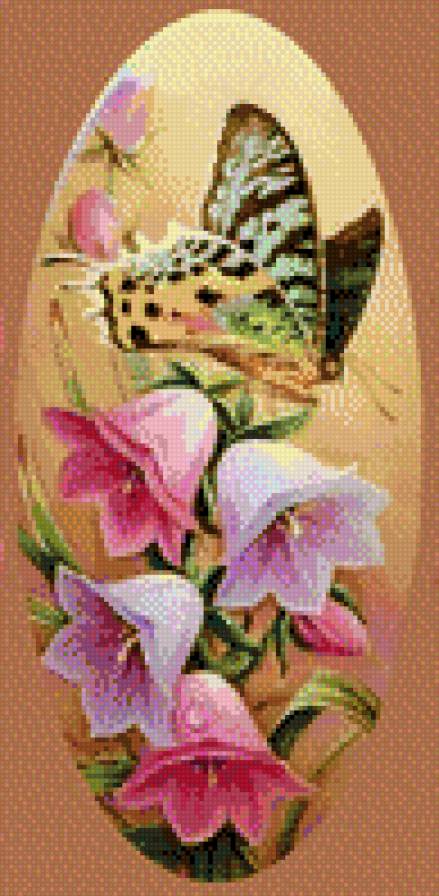 квіти і метелики - предпросмотр