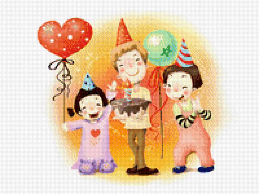 Детский праздник - праздник, дети - предпросмотр