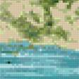 Предпросмотр схемы вышивки «берег южный» (№729801)