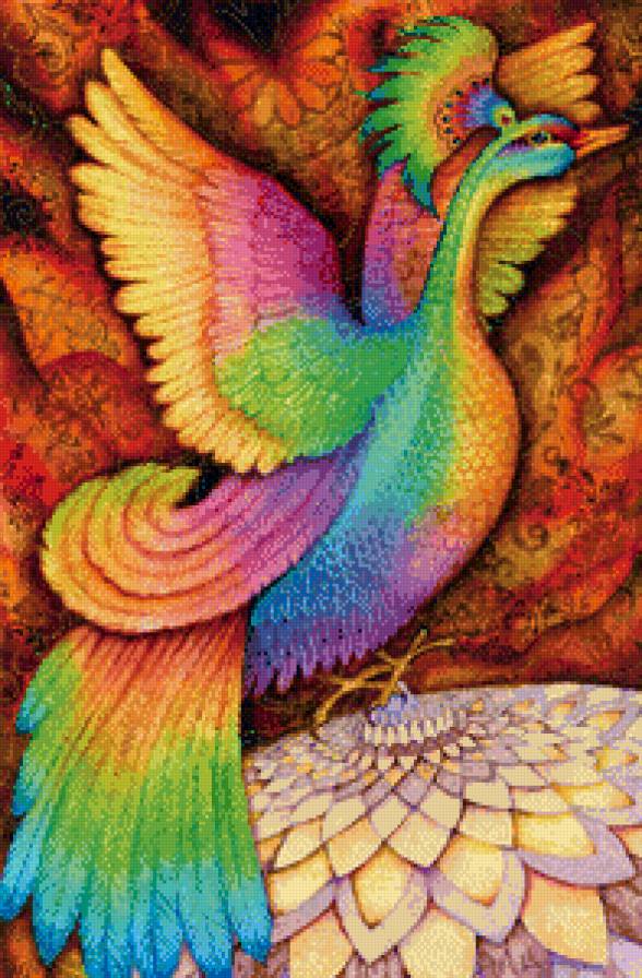 Holly Sierra - птицы, жар-птица - предпросмотр