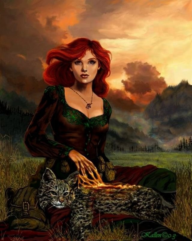 Рыжая ведьма 52.3. Рыжая колдунья. Рыжеволосая ведьма. Рыжая девушка ведьма. Рыжая зеленоглазая ведьма.