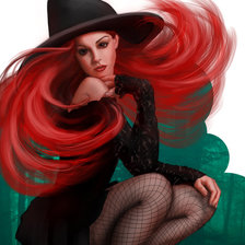 рыжая ведьмочка