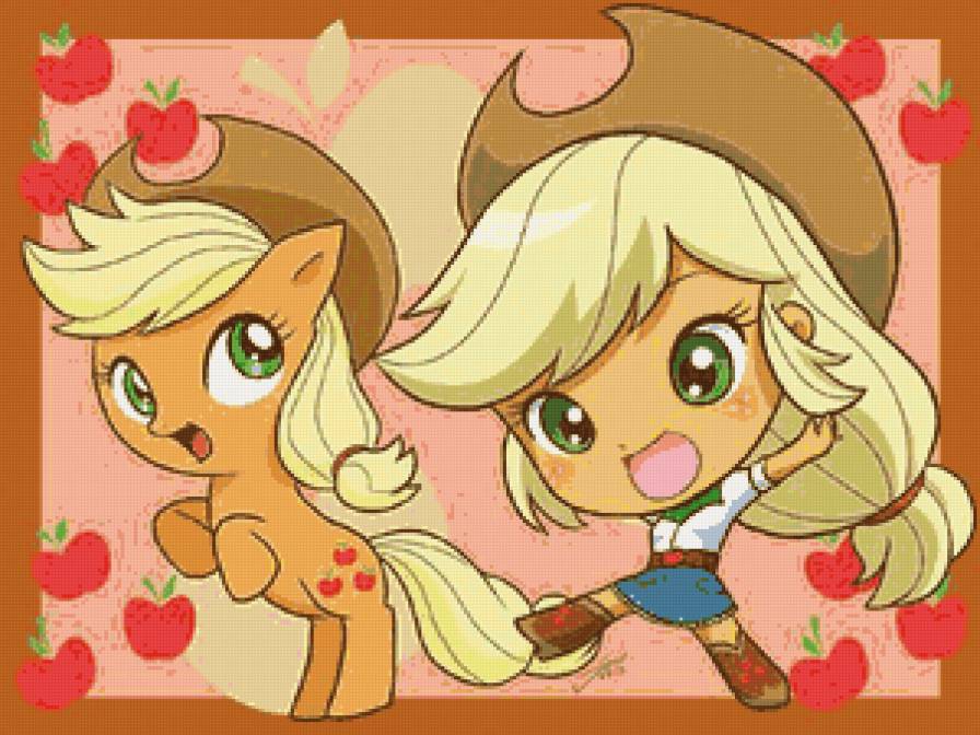 эпелджек - пони - предпросмотр