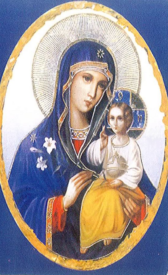 Богородица Неувяхващ цвят 2 - оригинал