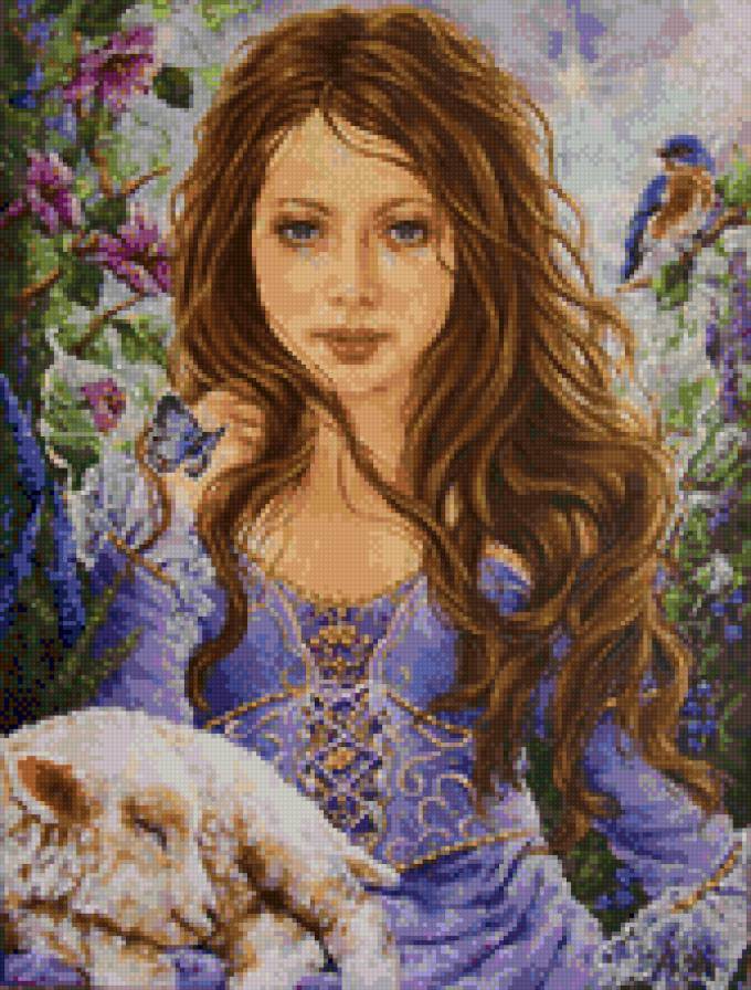 Девушка лето. - предпросмотр