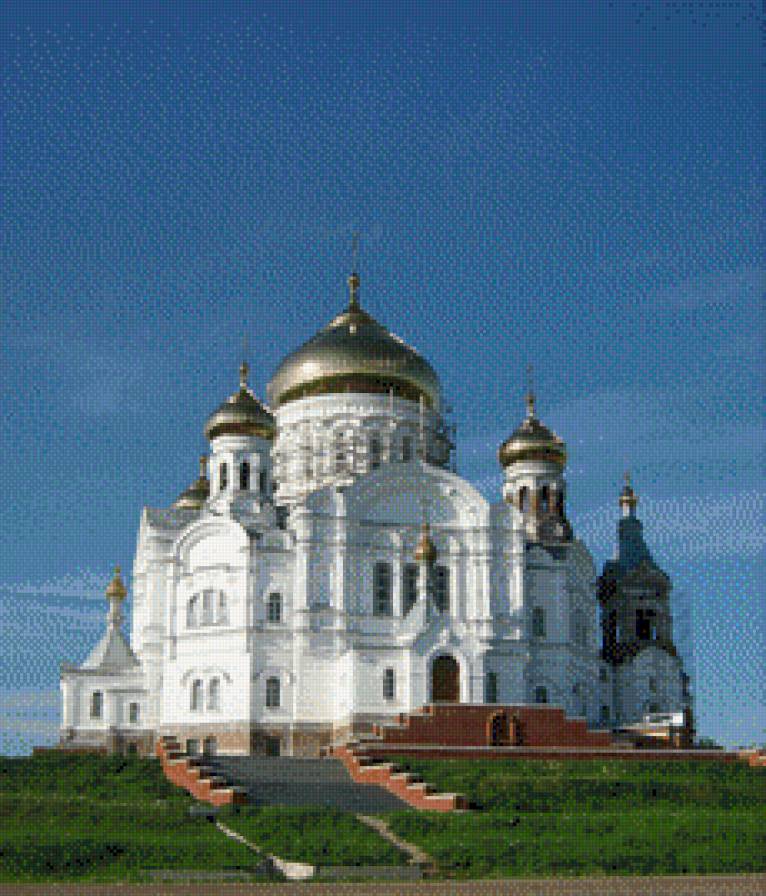 Церковь на холме - предпросмотр