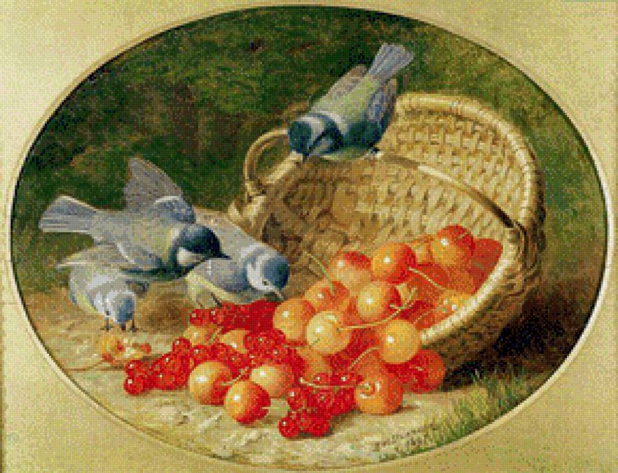 Птицы и ягоды - предпросмотр